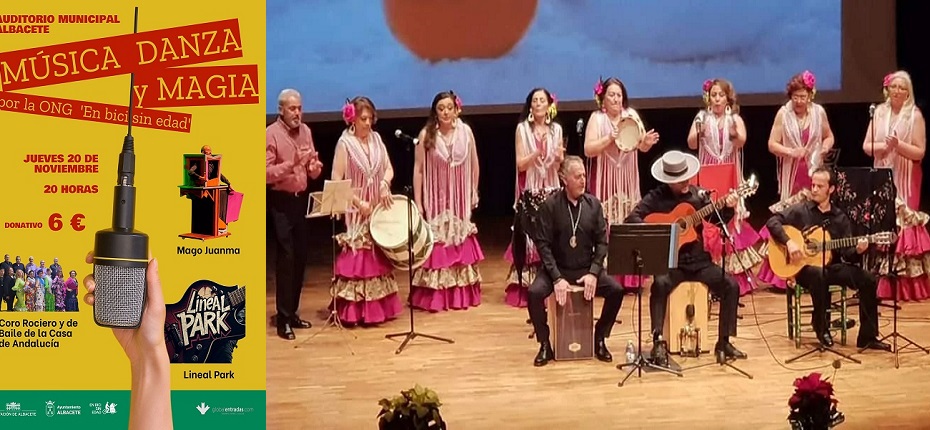 Música y Danza Solidarias, a beneficio de la ONG ‘En bici sin edad’ de Albacete